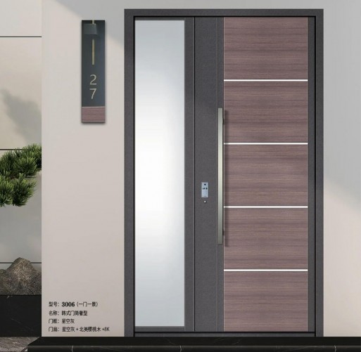 Korean Style Door Simple Luxury Type
